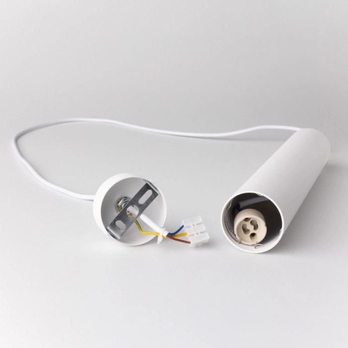 Lampada sospesa tubolare bianca 1xGU10 Ecolight