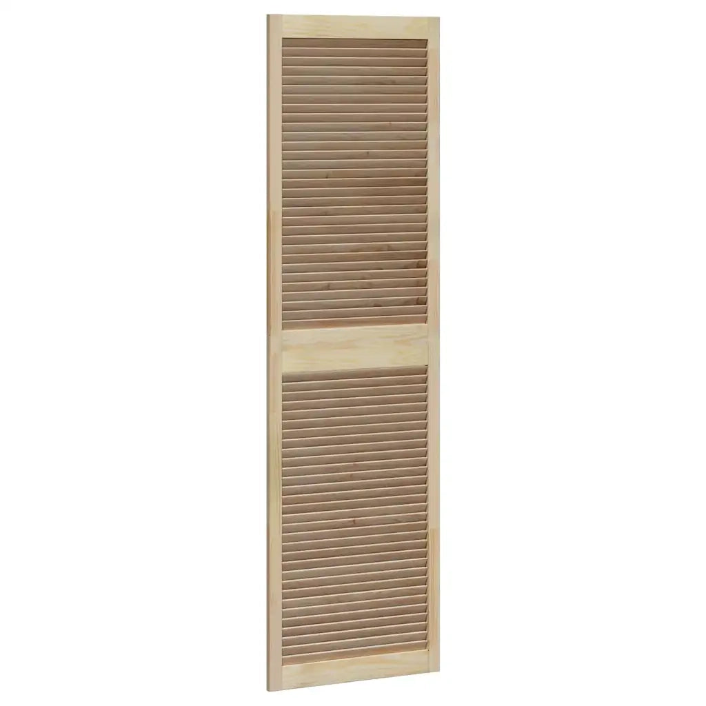 vidaXL Porte per Armadi con porta 4 pcs Marrone 201 x 59.5 x 2.1 cm