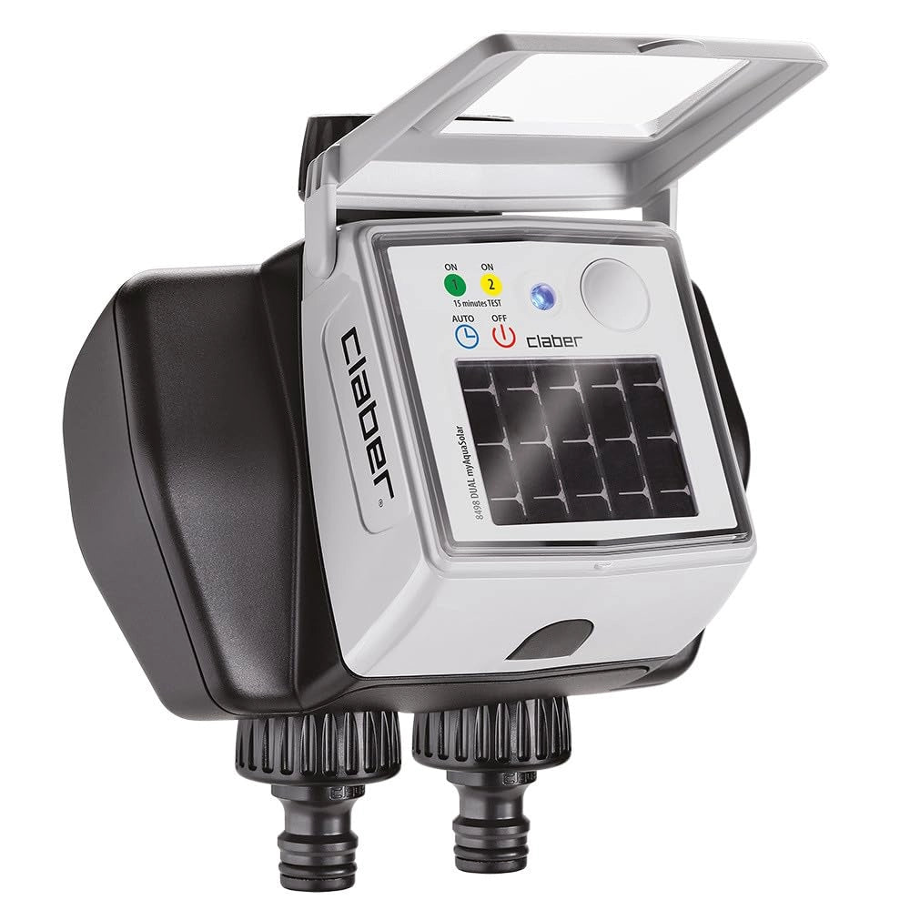 Programmatore Dual Myaquasolar 2 Vie Art. 8498 Claber