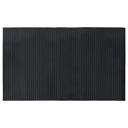 Tappeto del soggiorno | Tappeto Rettangolare Nero 60x100 cm in Bamb¨´