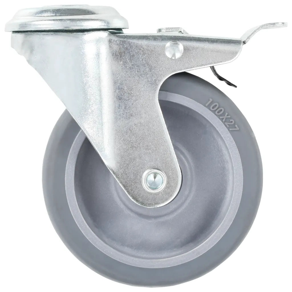 Ruote Girevoli con Foro per Bullone 12 pz 100 mm CFW4184180