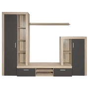 Mobile Parete Attrezzata Living Nobel 263x40x200cm - Design Moderno e Funzionale