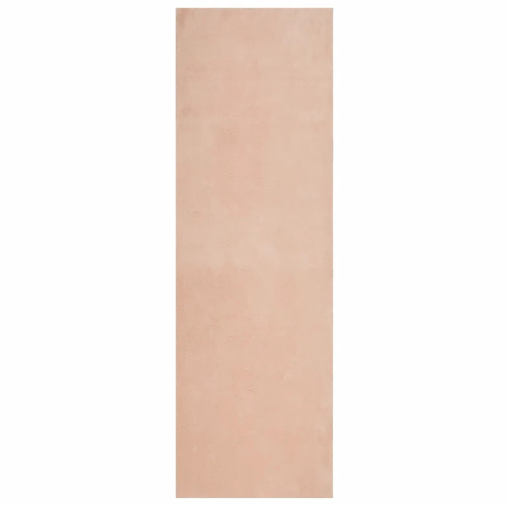 Tappeto a Pelo Corto HUARTE Morbido e Lavabile Rosato 80x250 cmcod mxl 133957