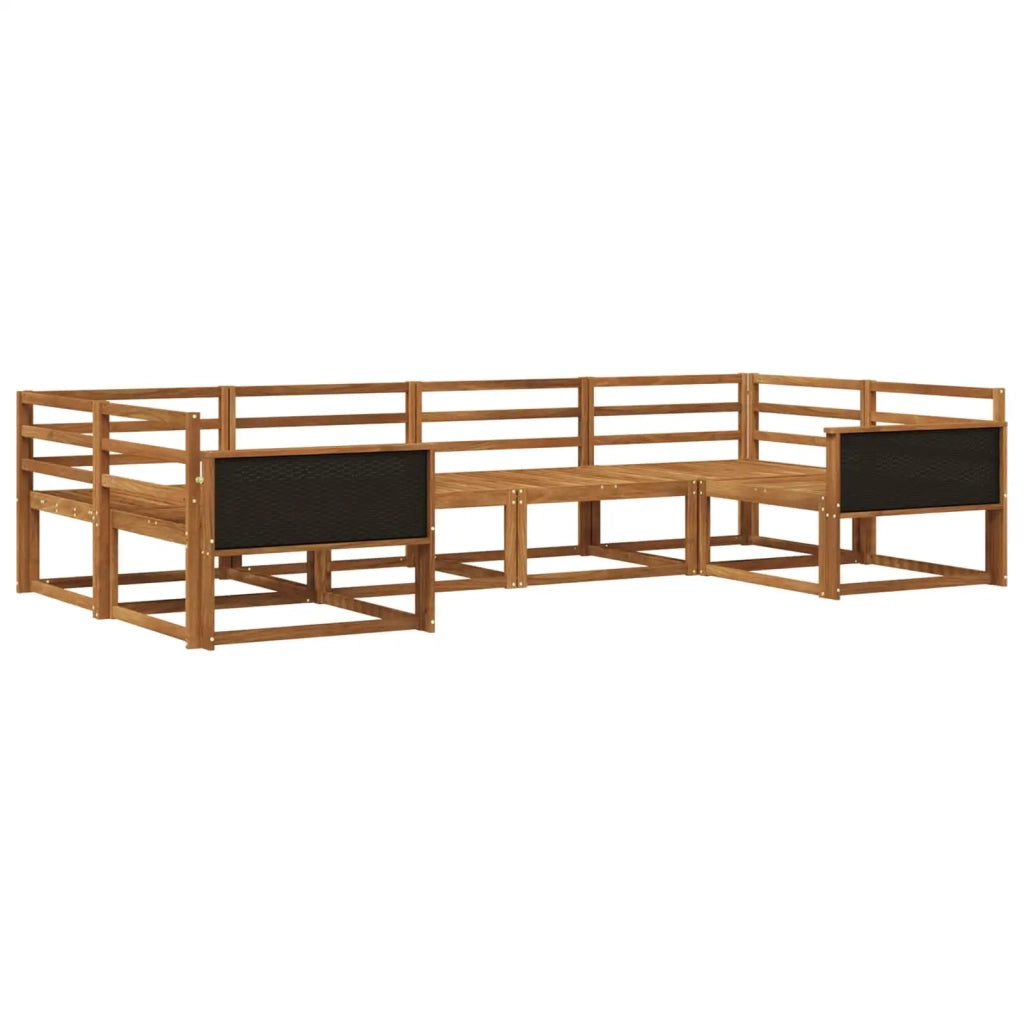 Set di divani da esterno 6 pcs Naturale 3382832