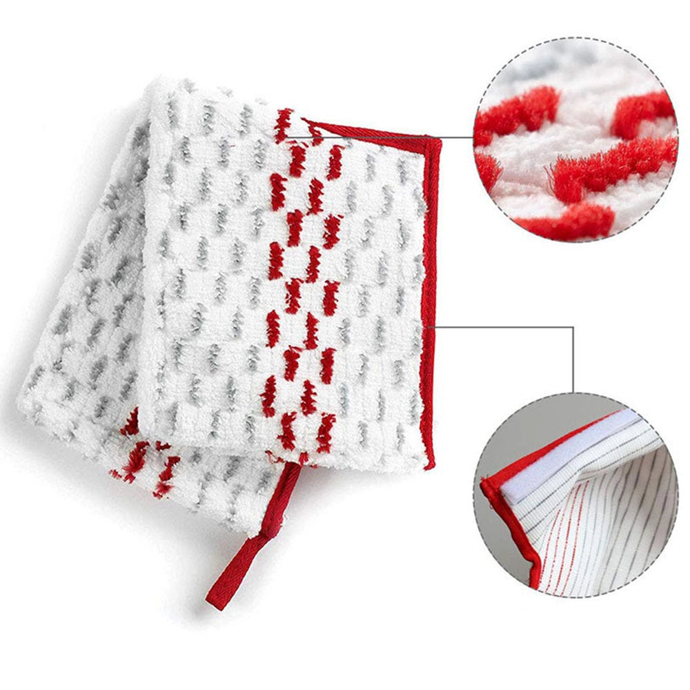 Set di Ricambi per Mop Compatibile con Vileda 1-2 Spray Max – Microfibra di Alta Qualità, 41x16 cm