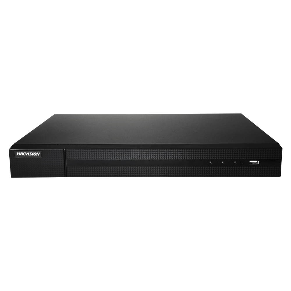 NVR 8 Canali Poe Hikvision Hiwatch series 4K HD 8CH@8Mpx Con Switch 8 Porte PoE H.265+ 80Mbps P2P ONVIF HWN-4108MH-8P(B)