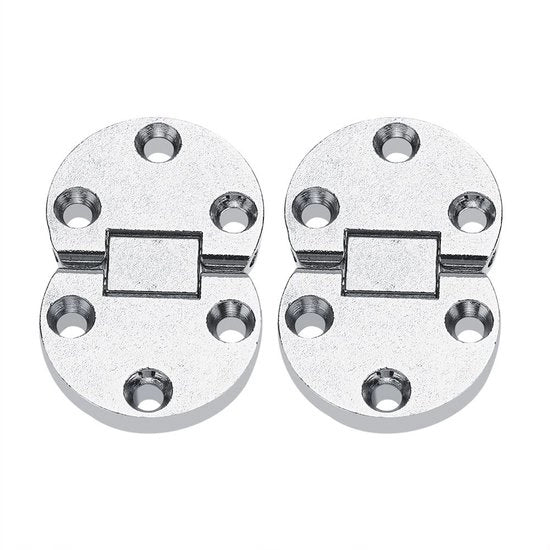 Scharniello a 2 vie 54 x 35 x 7 mm con rivettatura zincata - facile da installare - alta affidabilità