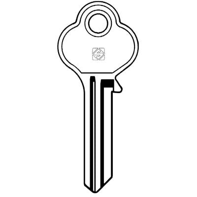 CHIAVE PIATTA GLOBE GL7 SILCA - ACCIAIO NICHELATO- 5 pezzi