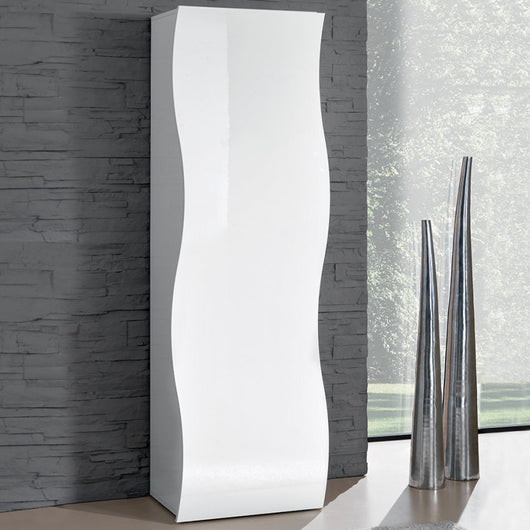 ONDA Armadio bianco  lucido