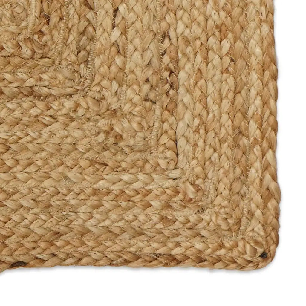 vidaXL Tappeto Beige 80 x 200 cm Juta