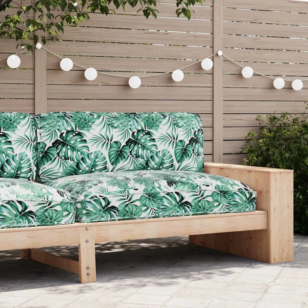 Cuscino Foglia Motivo Foglia 120 x 80 x 12 cm Tessuto Oxford 42001576