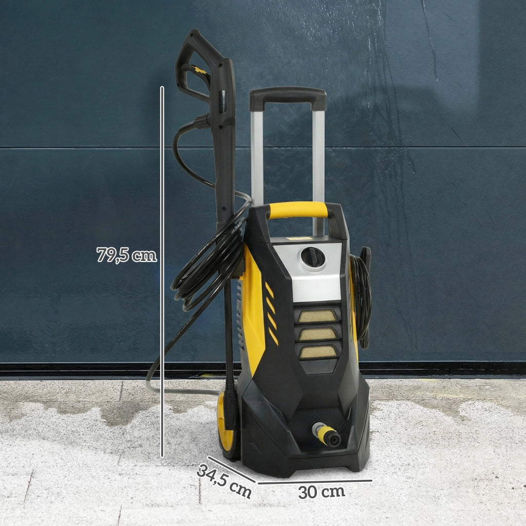 Idropulitrice ad alta pressione 135 bar 1800W ¨C zephmum ¨C 540 L/h 5m tubo