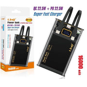 Trade Shop - Power Bank 16000mah 22.5w Tm16003 Qc + Pd Super Fast Charger Qc 22.5w Display Led -