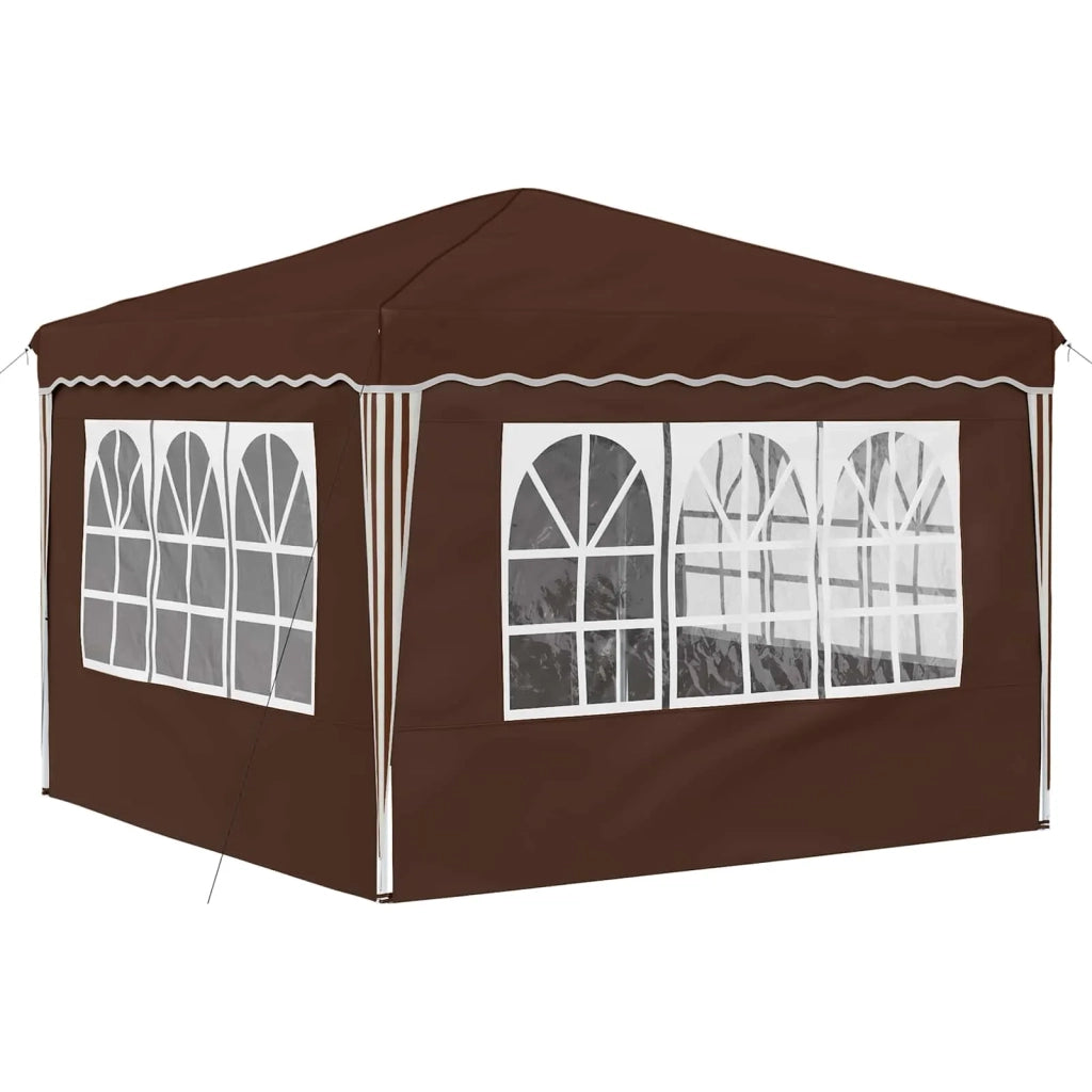 Tenda per feste a pop-up Marrone 288 x 288 x 245 cm 42019775