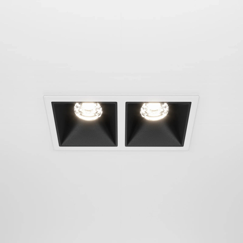 Maytoni Lampada da Incasso Alfa LED 1 luce LED integrato bianco metallo