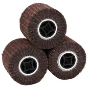 Rulli Abrasivi 3 pcs Marrone 12 x 12 x 10 cm Fibre sintetiche 42008338