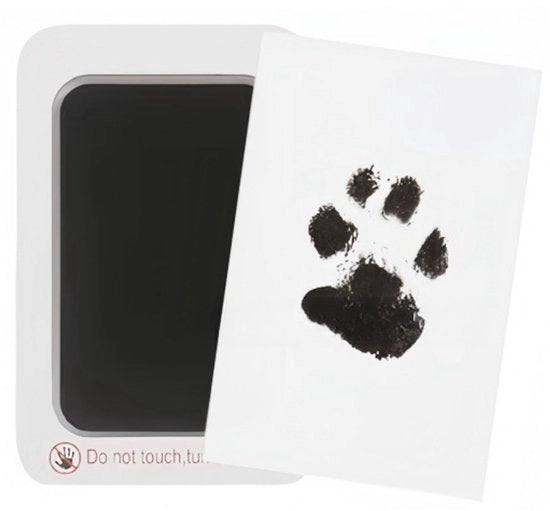 Paw Print Pad - Stampa della Zampa - Cuscino per Stampare - Crea un'Impressione dei Piedi di Cane o Gatto - Regalo per Cane - Nessuna Inchiostro sul Piede (12.5x8cm)