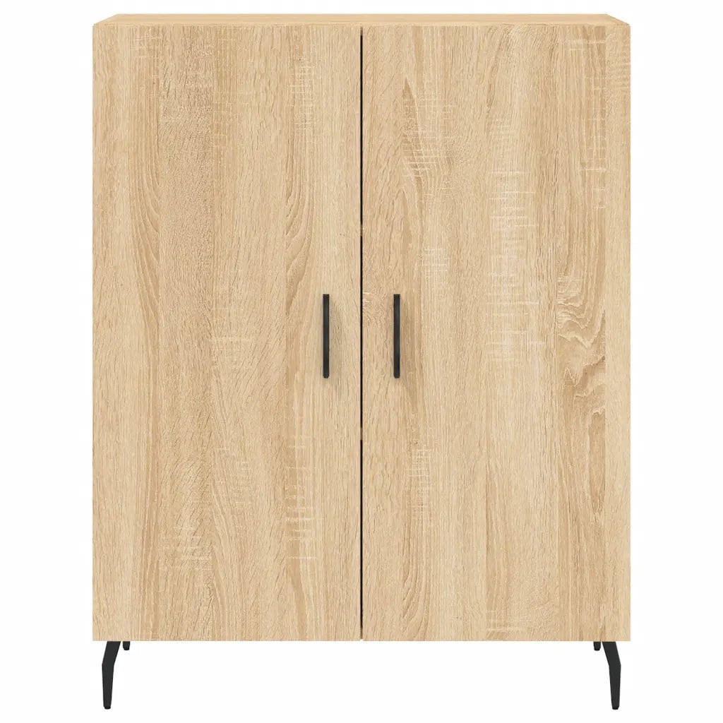 vidaXL Credenza Rovere Sonoma 69,5x34x180 cm in Legno Multistrato