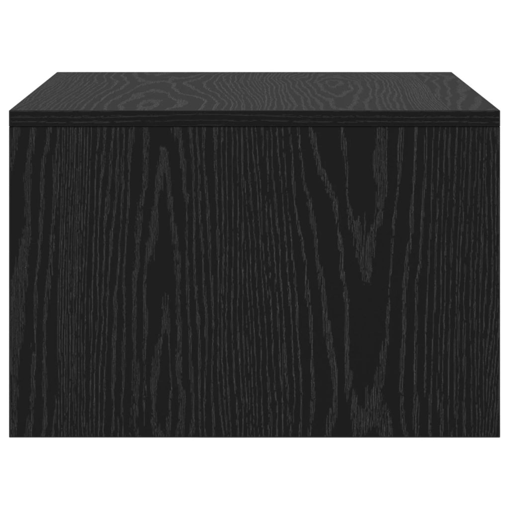 Scrivania a parete Rovere Nero 60 x 45 x 30 cm 891385
