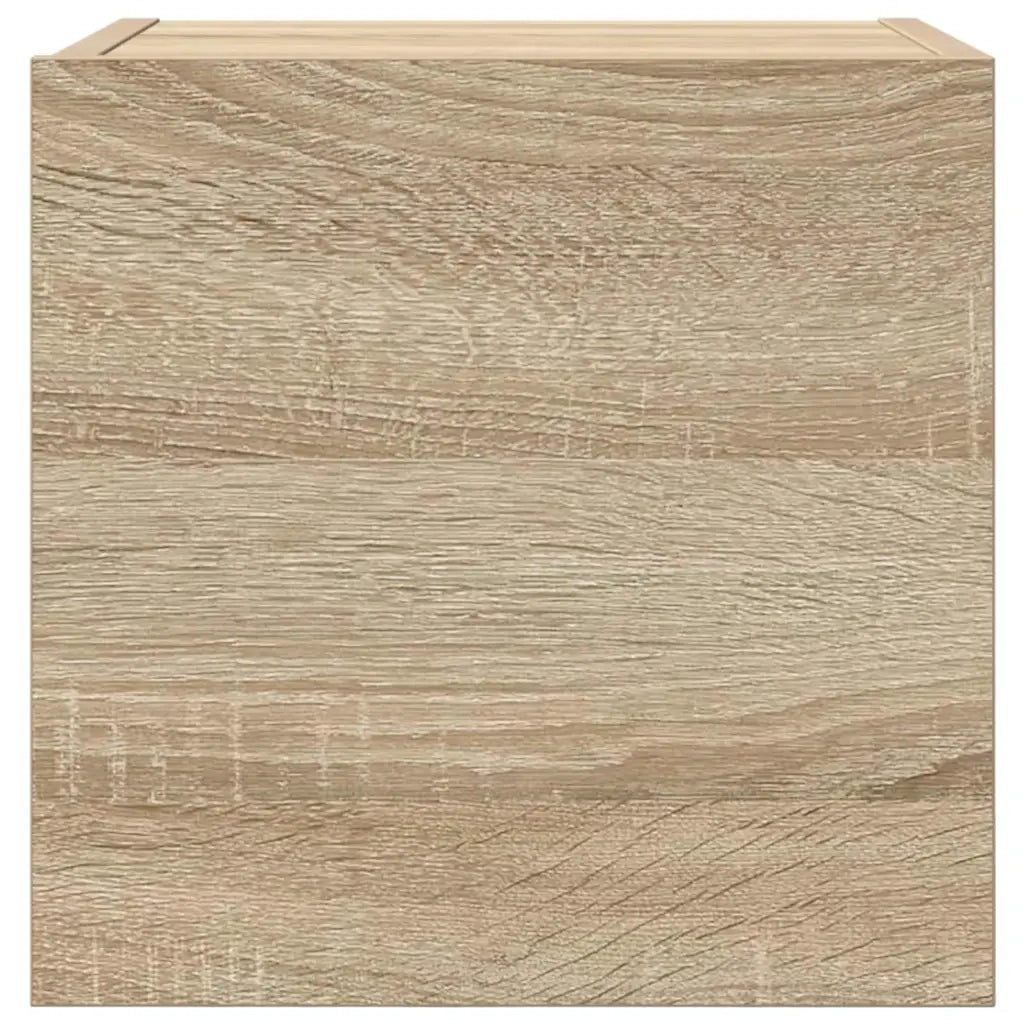 Armadietto a Parete per TV Rovere Sonoma 30,5x30x30 cm cod mxl 13004