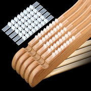 Accessori per appendiabiti antiscivolo - 100 pezzi - Translucido - Silicone - Accessori per appendiabiti - Adatto per appendiabiti in legno e in plastica