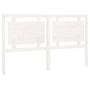 Testiera | Testata per Letto Bianca 165,5x4x100 cm Legno Massello di Pino