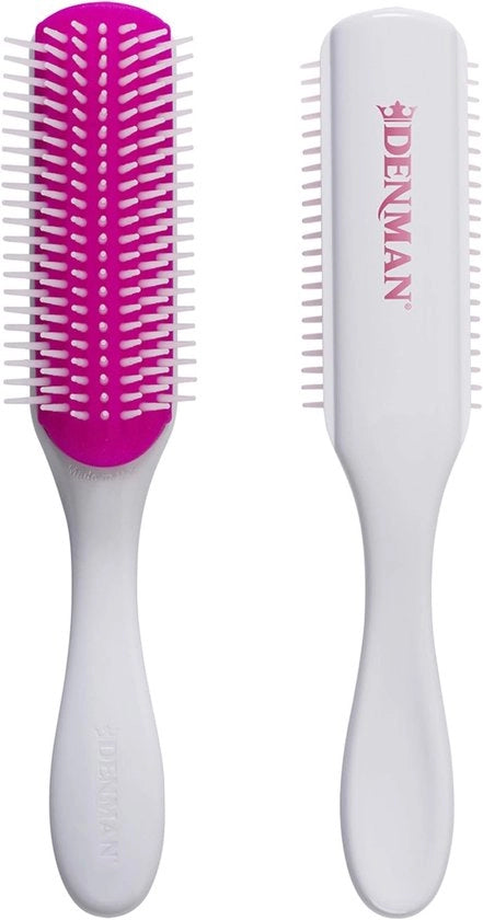 Borsetto per capelli ondulanti - D3 (fiore di acacia) - spazzola per stile con 7 righe di spigoli