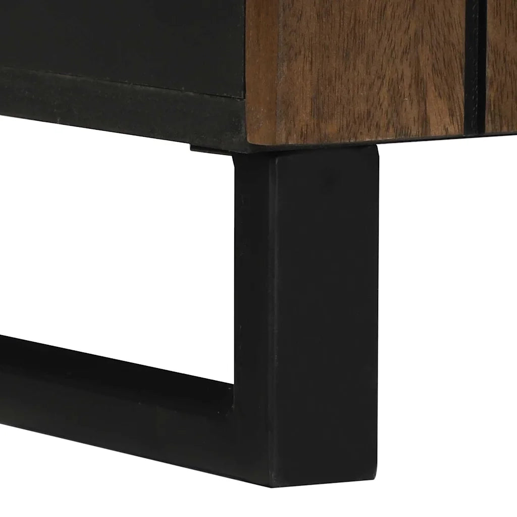 Armadio per Lavabo da Bagno con porta Noce 62 x 33 x 58 cm 4018027
