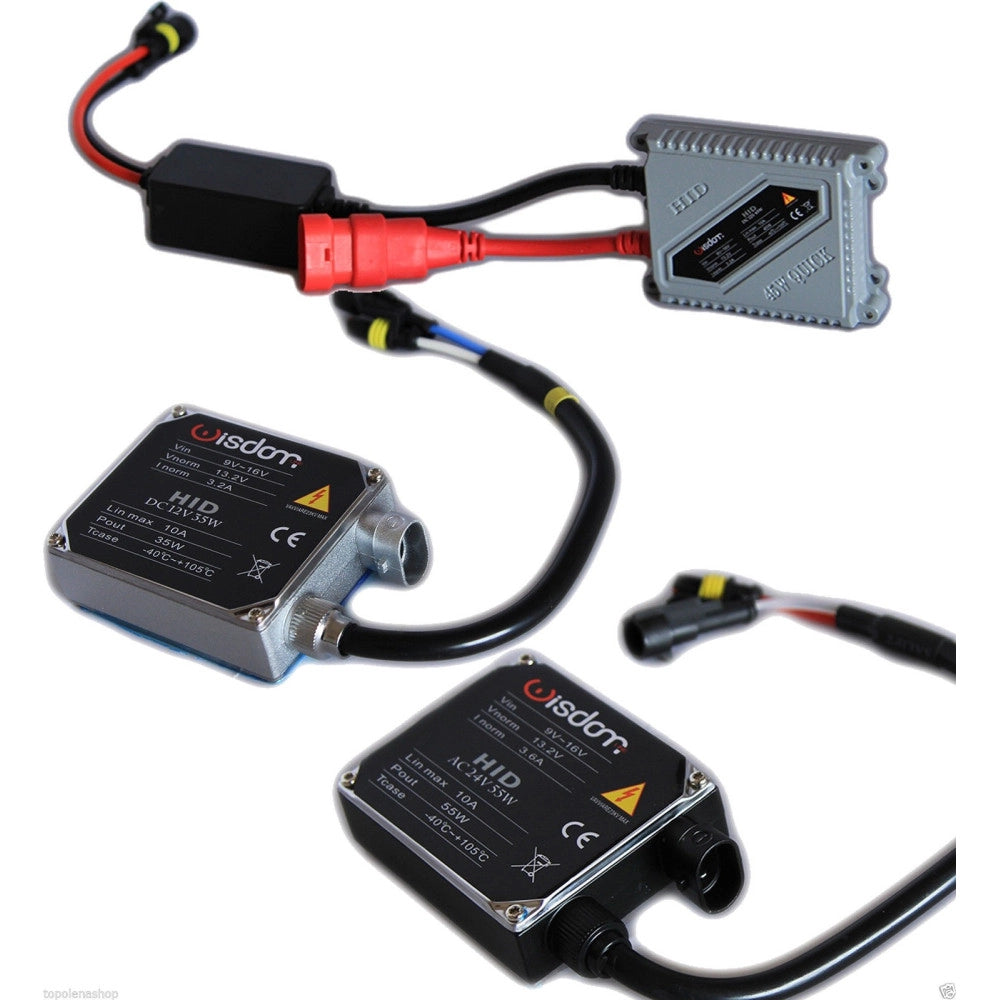 Trade Shop - Centralina Slim Per Lampade Fari Bi-xenon Xeno Hid Auto Camion 55w -