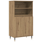 Credenza | Madia | Buffet da pranzo | Armadio da pranzo Rovere Artigianale 60x36x110 cm in Legno Multistrato