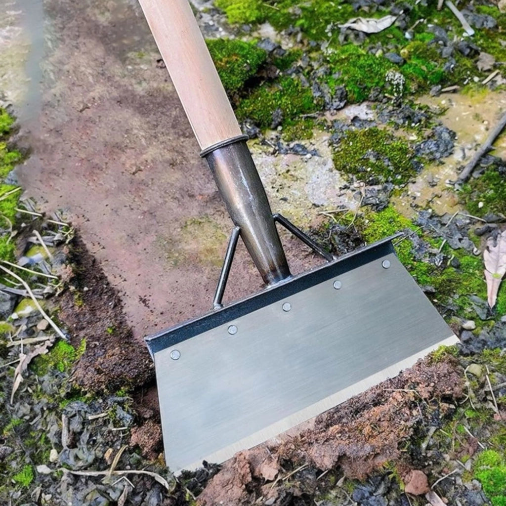 Pala Paletta Per Pulizia Del Giardino in Acciaio Per Erbacce e Muschio 30x10cm