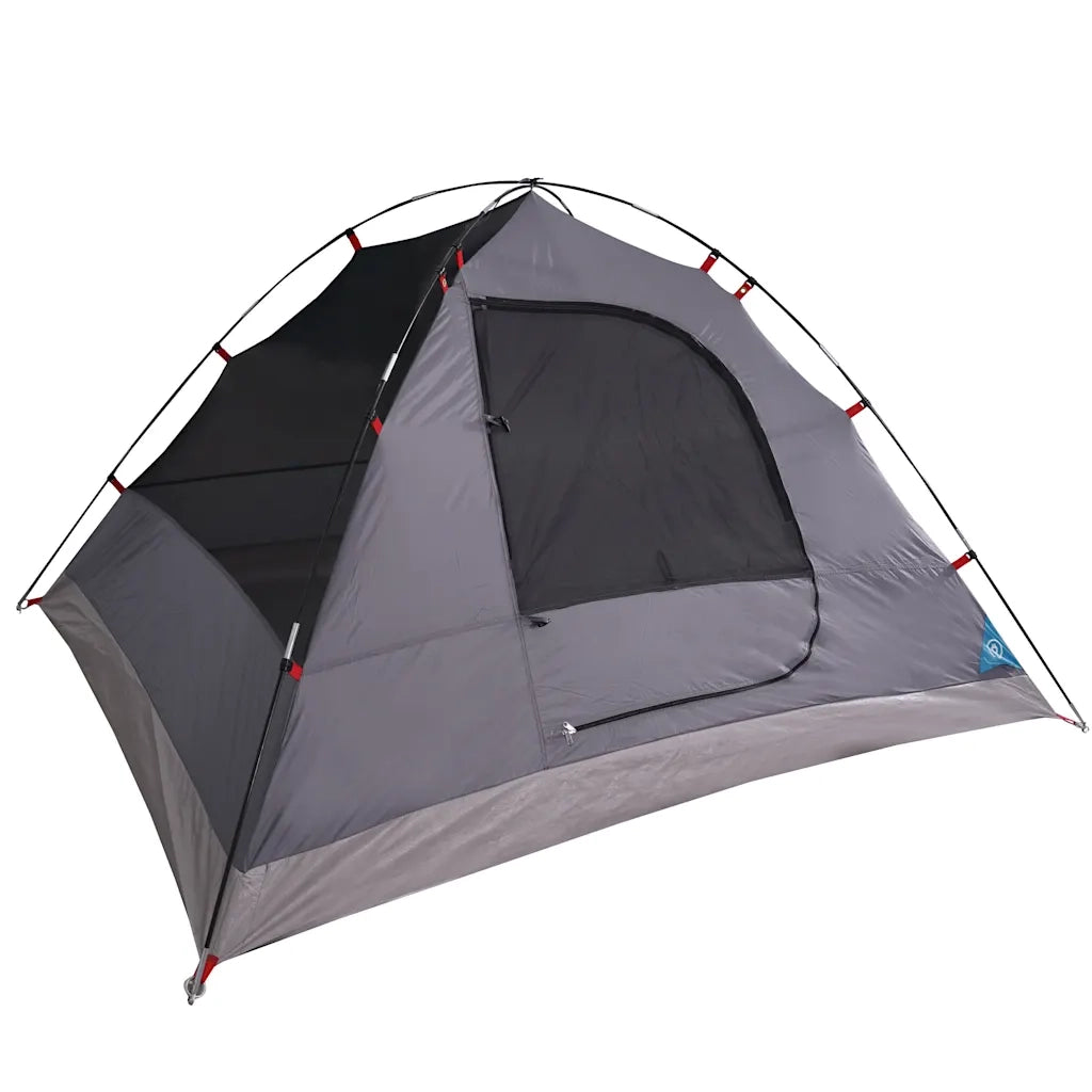 Tenda da Campeggio a Cupola per 3 Persone-Tenda per Escursionismo Blu Impermeabile 996577