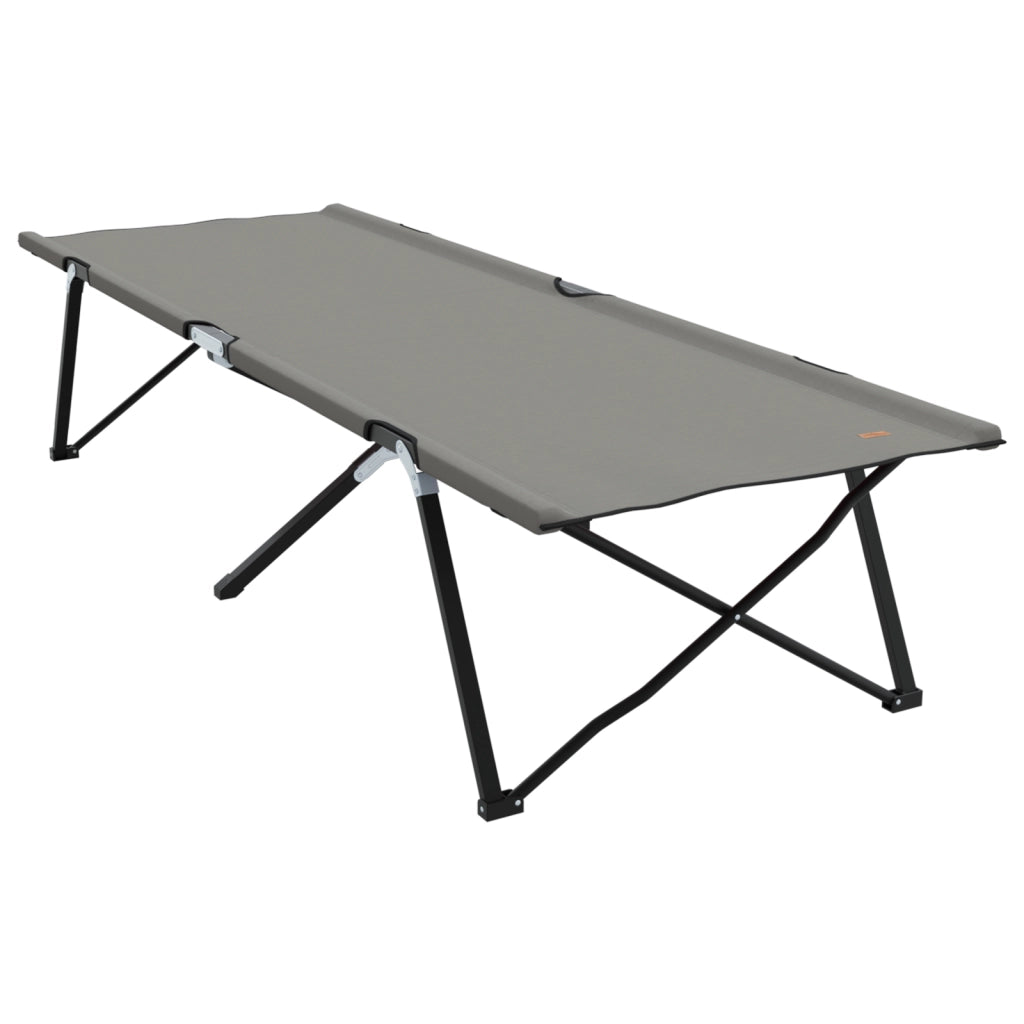 Letti da Sole Pieghevoli con Borse 2 pz Grigio Tessuto Oxford 600D
