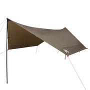 Telone da campeggio | Tenda da campo Marrone 438x376x212 cm Impermeabile