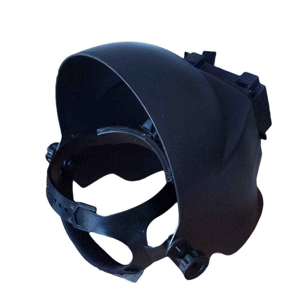 Trade Shop - Maschera Per Saldatura Casco Per Fabbro Protezione A Cristalli Liquidi Visiera -