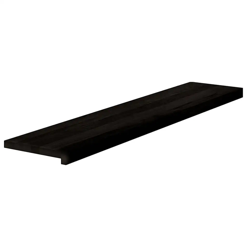 Gradini 12 pz Marrone Scuro 120x25x2 cm Legno Massello Rovere