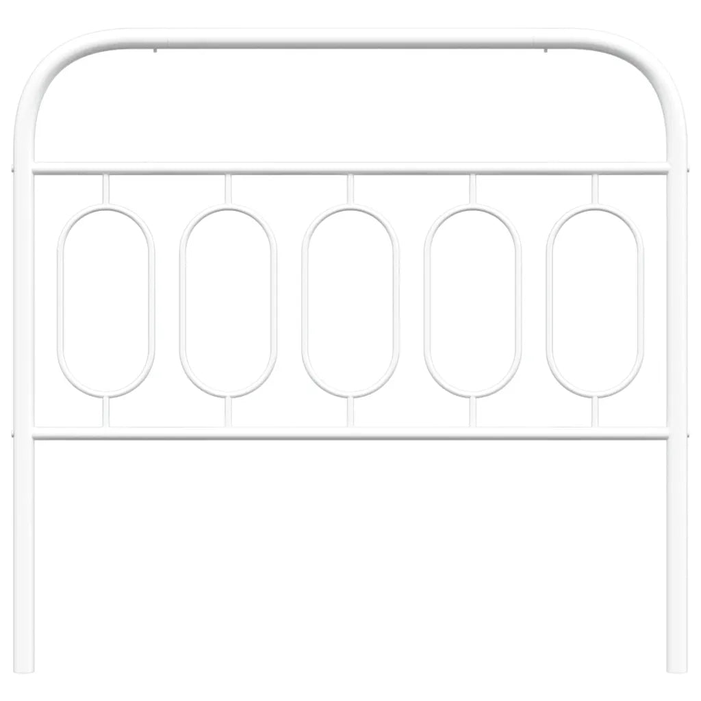 Testiera di Ricambio in Metallo Bianco 100 cm 377195