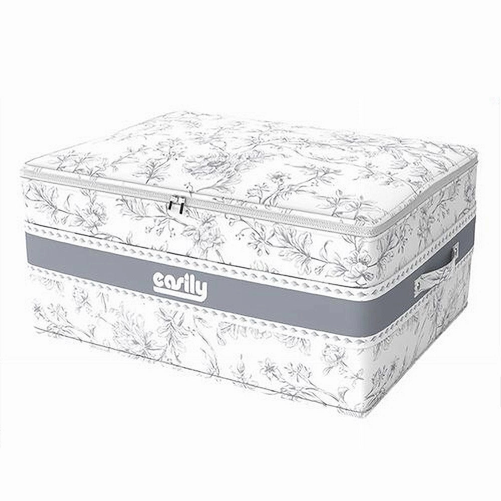 Trade Shop - Box Portatutto Scatola Salvaspazio Contenitore Organizer 35x26x20cm Fantasia 87318 -