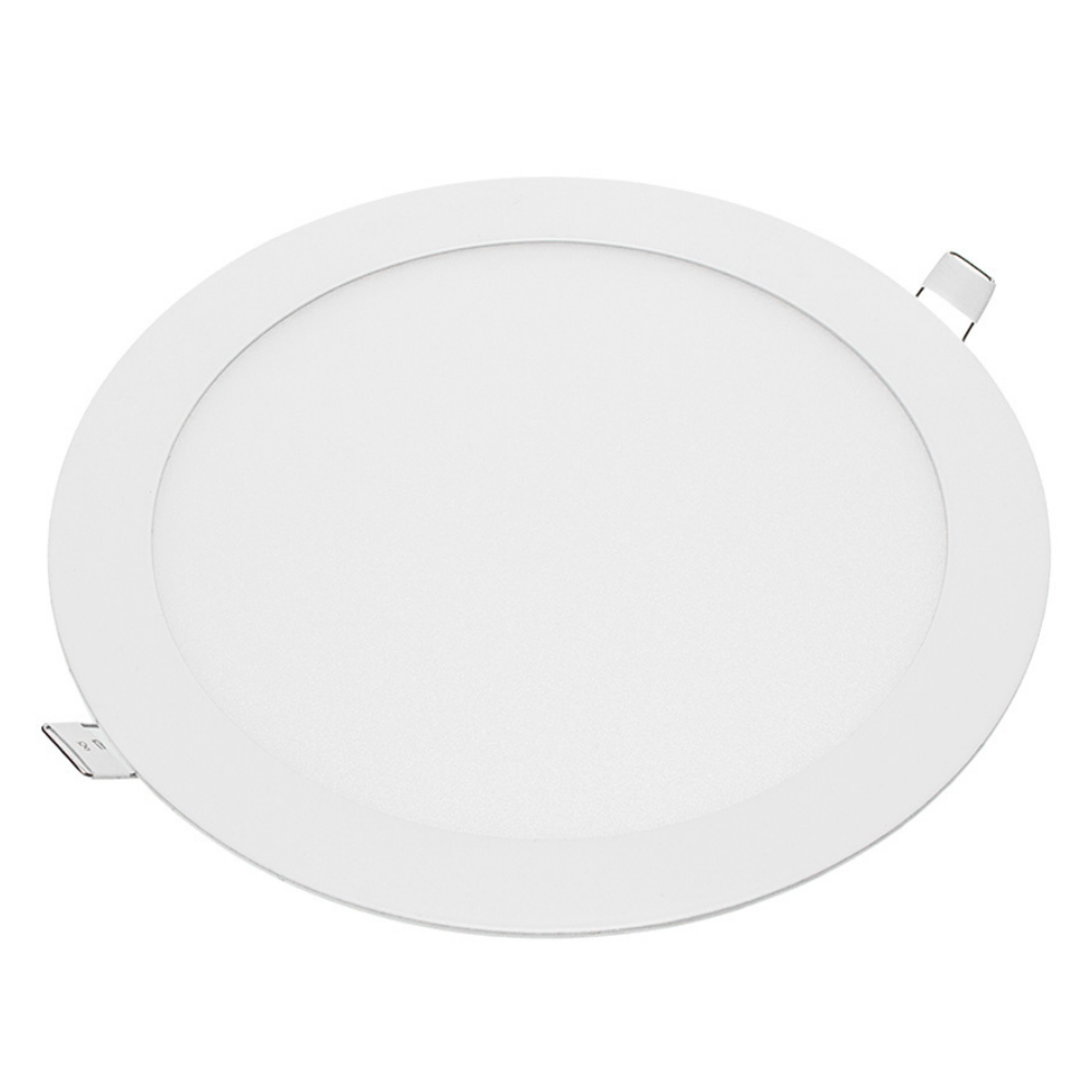 Pannello led incasso 205cm 18watt slim tondo alimentatore incluso 4500k pezzi 3
