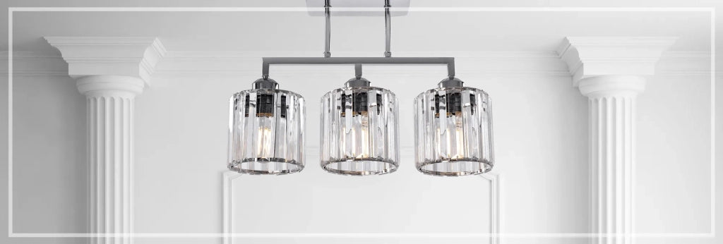 Lampada Pensile Glamour Cromo 3xe27 392228