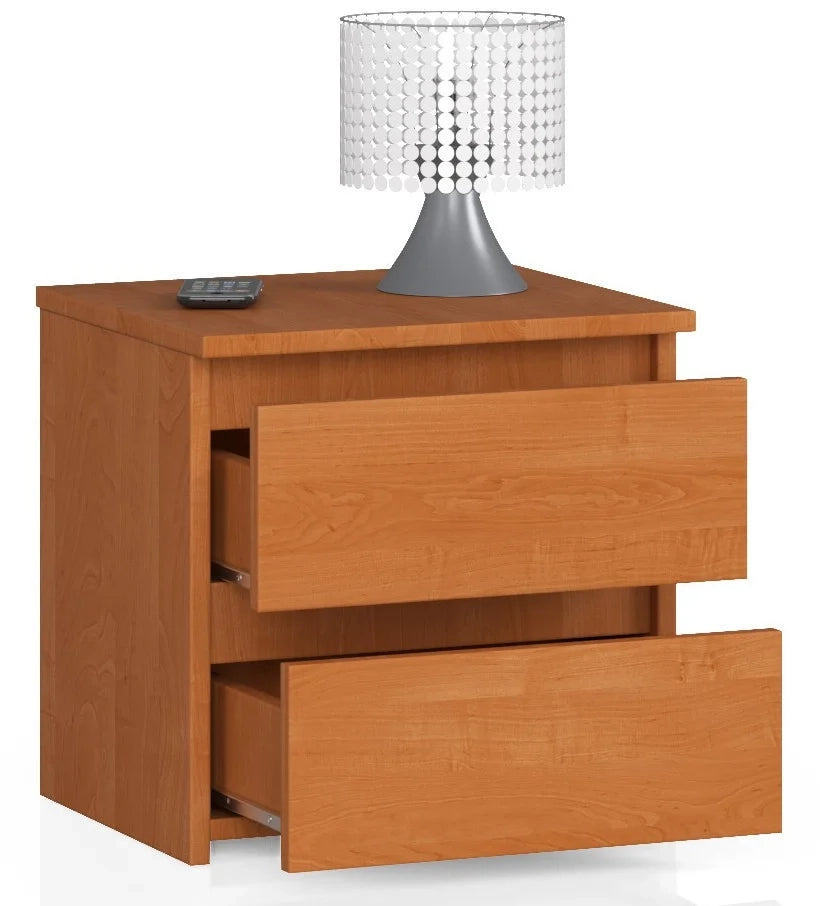 Comodino AKORD CL2 Ontano 40 cm 2 cassetti 40x35x40 cm