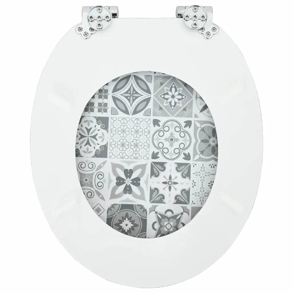Sedile per toilette con chiusura morbida 44 x 38 cm CFW8824744