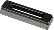 Accessori esterni - Piastra di montaggio rapida - 60 mm - Rete NATO standard - Sicurezza - Piastra carreggiata a molla - Incluso: viti - Montaggio rapido a rail NATO standard