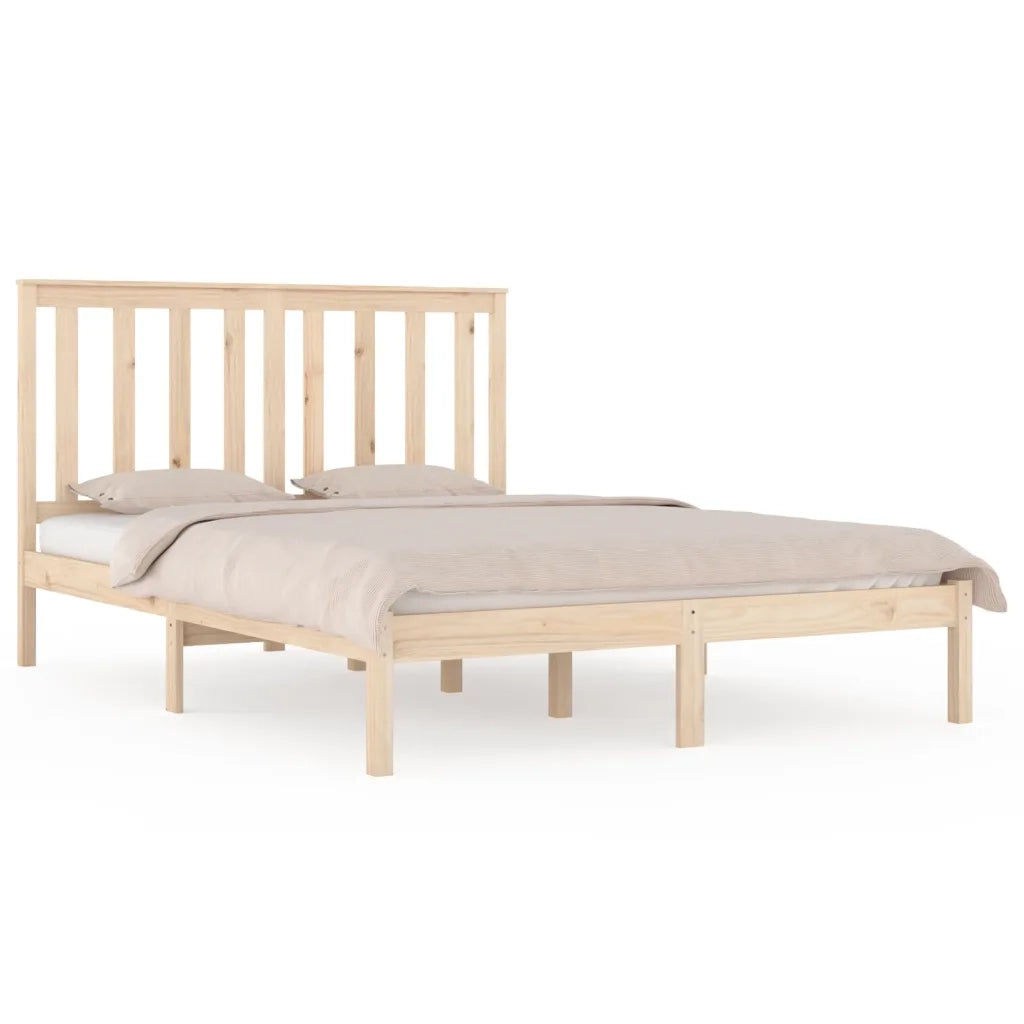 Giroletto in Legno Massello di Pino 135x190 cm 4FT6 Double cod mxl 63857