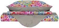 Copripiumino Singolo con Stampa sul Sacco e Federe Doubleface Spring