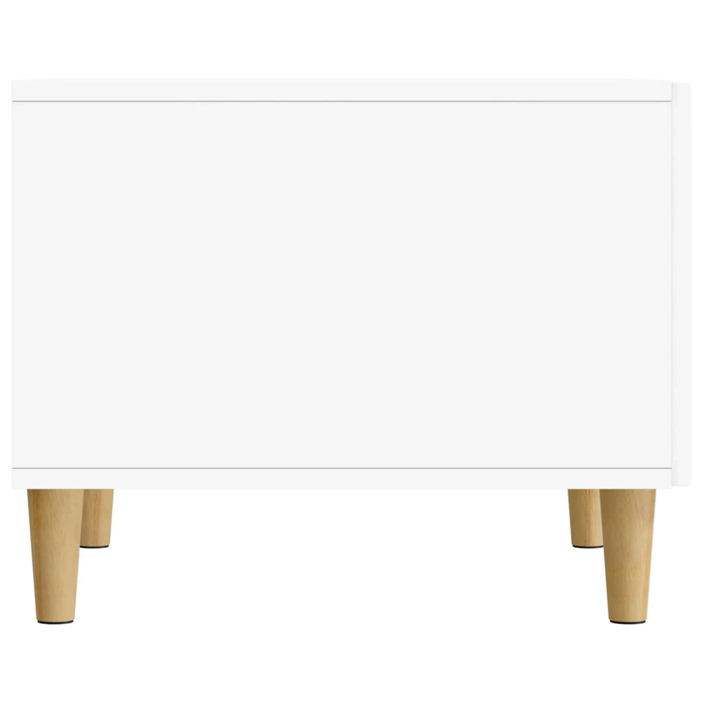 Tavolino da salotto Bianco 49 x 50 x 40 cm Legno ingegnerizzato 894735