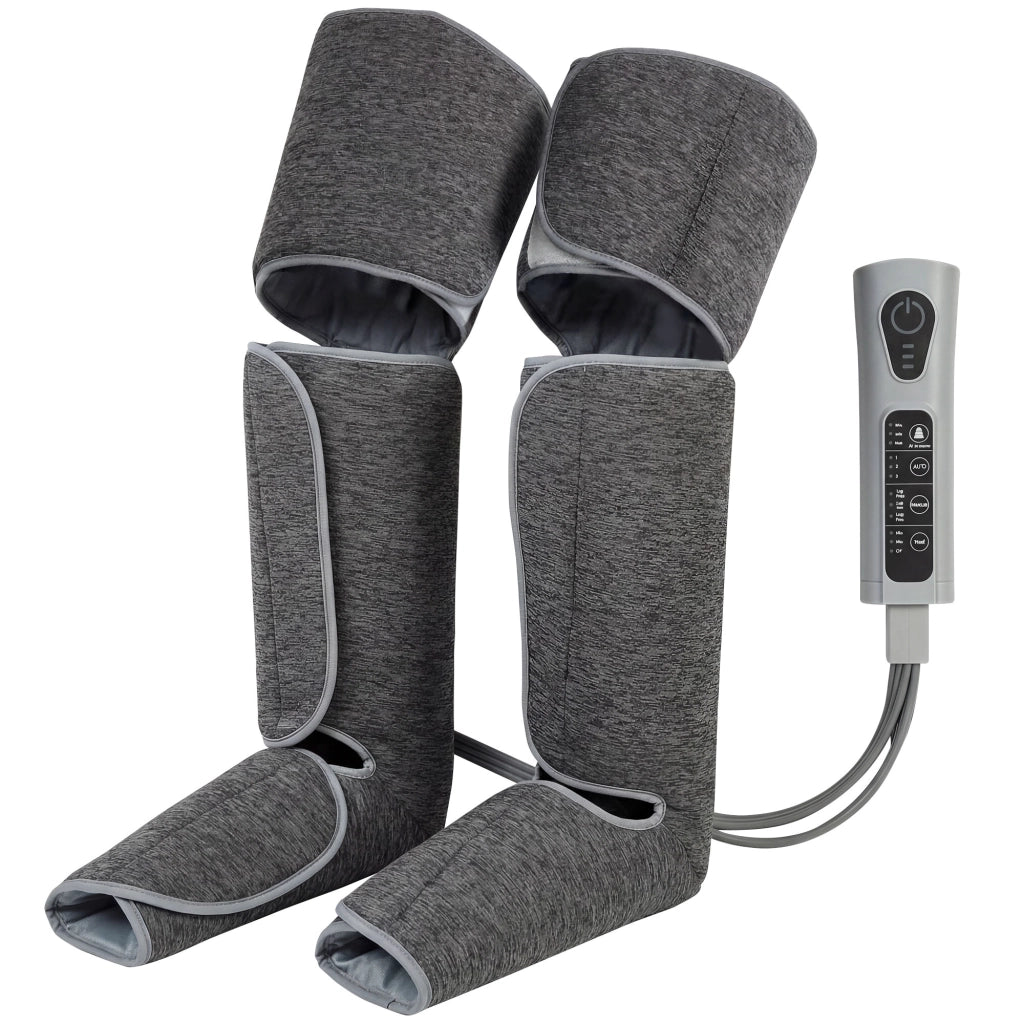 Masseur de Jambes, Compression Mollets Genoux Pieds avec Chaleur