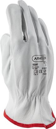 Guanti in pelle di capra Soft  taglia 10
