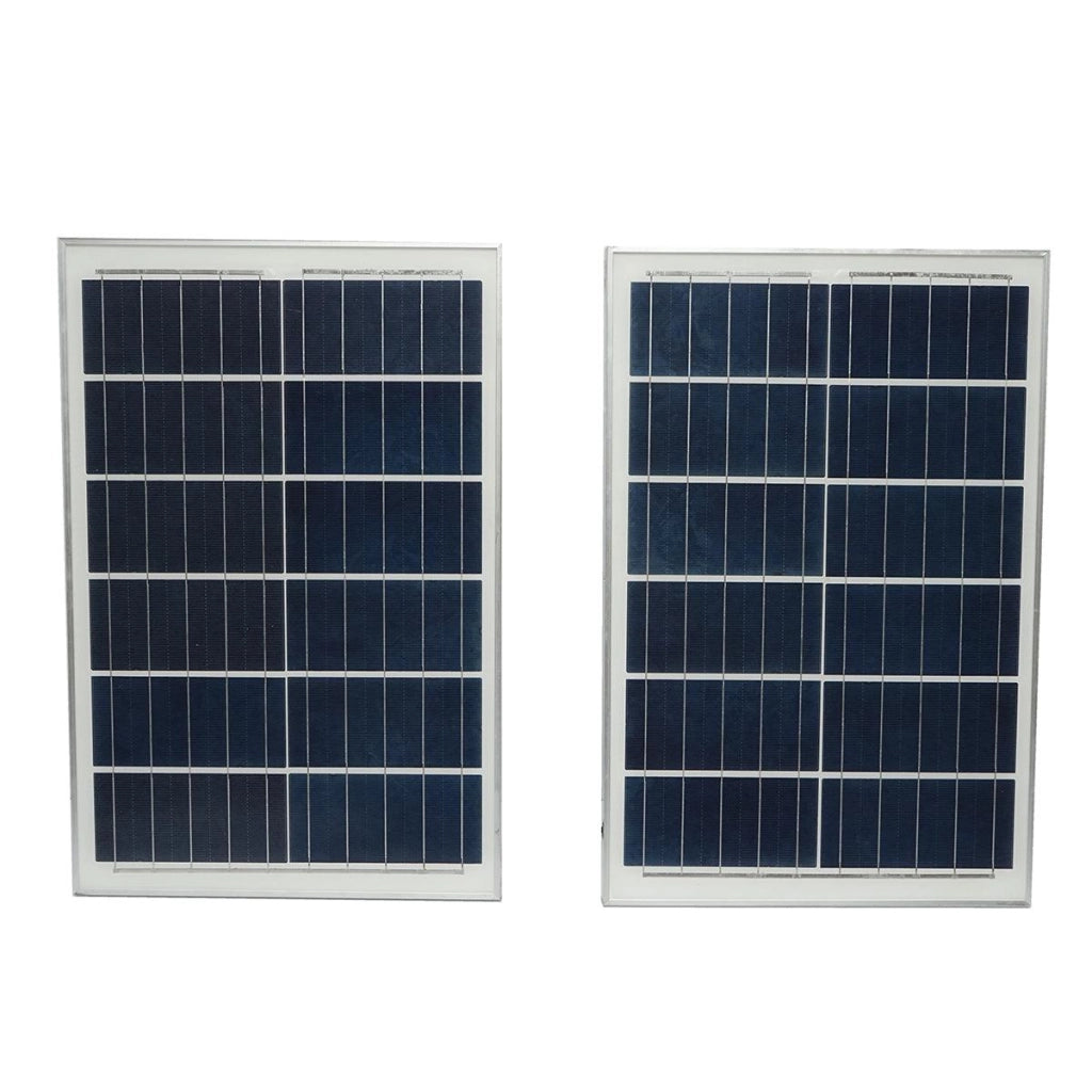 Lampada LED con pannelli solari Proiettore 50W Telecomando 150W, batteria 3,2V/40Ah