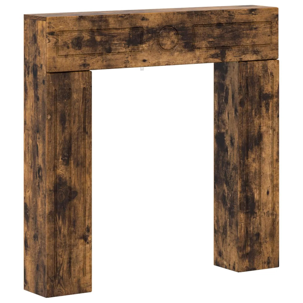 Cornice per camino Rovere Fumo 102 x 18 x 100,5 cm 8006611